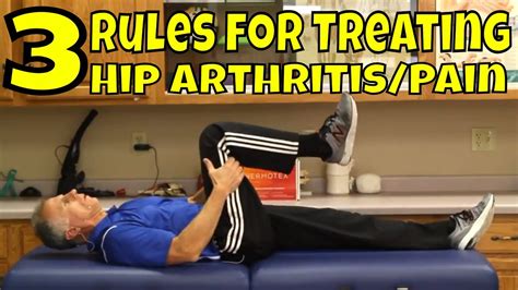 Top 3 Rules for Treating Hip Arthritis/Pain - YouTube