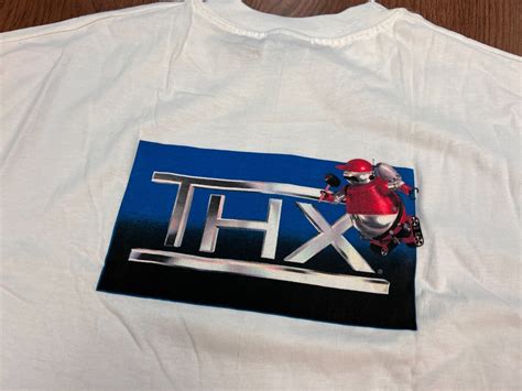 VINTAGE THX TEX ROBOT T SHIRT XL LUCASFILM PIXAR CAST… - Gem