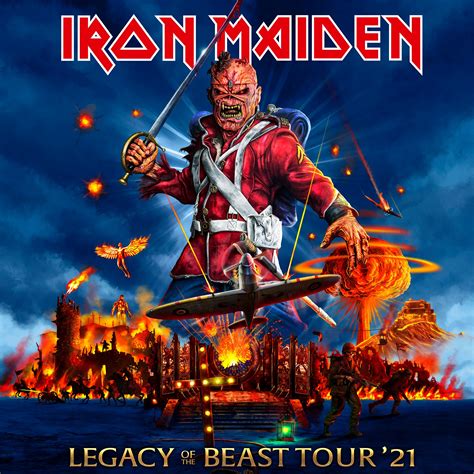 [ IRON MAIDEN ] - Últimas datas para Legacy Of The Beast Tour 2021 são ...