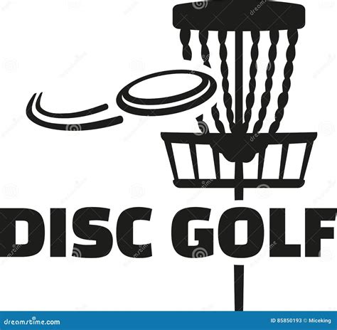 Disc Golf Sport Symbol Vector Illustration | CartoonDealer.com #140706048