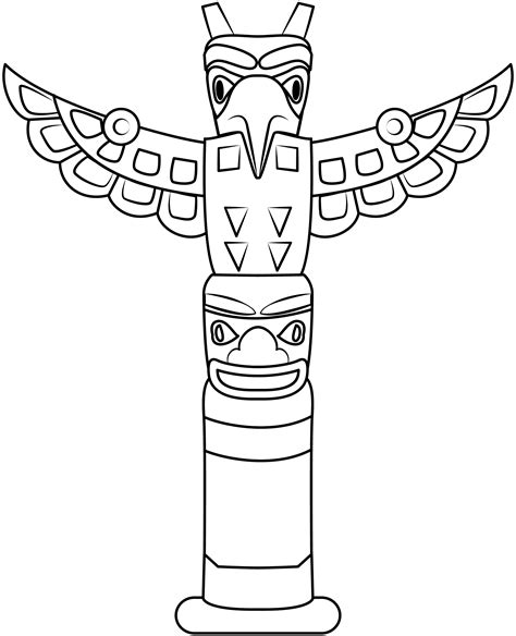 Build Your Own Totem Pole Printable Templates