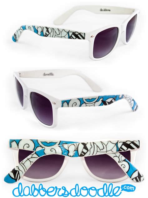 Squirtle Squad Sunglasses | A Hand painted and glow in the d… | Flickr