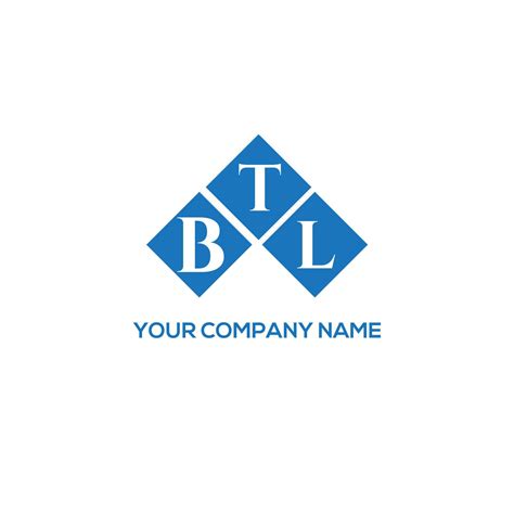 BTL letter logo design on white background. BTL creative initials ...