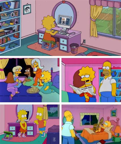 ETC: 7 Best Bedrooms from TV & Movies | Neon Rattail | The simpsons ...