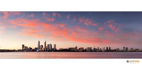 Perth Skyline Sunset by Furiousxr on DeviantArt