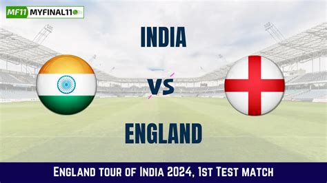 IND vs ENG Dream11 Prediction: India and England will face off in the ...