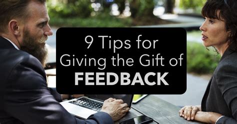 9 Tips for Giving the Gift of Feedback | Dan Nielsen