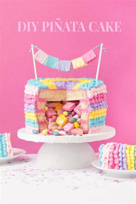 DIY Piñata Cake - Sprinkles For Breakfast