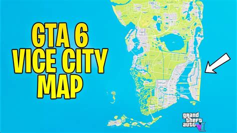 Gta 6 Vice City Map