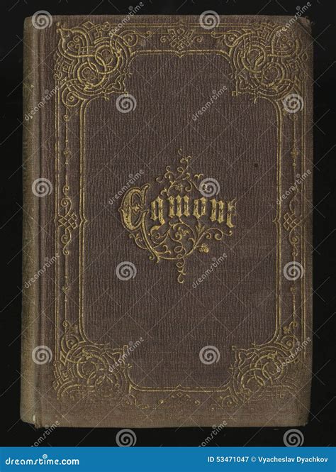 Antique Vintage Diary Journal Book Cover Stock Image - Image of ...