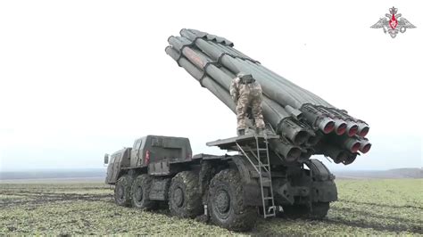 BM-30 Smerch in Action - YouTube