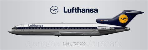 Lufthansa 727-200 - re-create - by AirShark - Gallery - Airline Empires