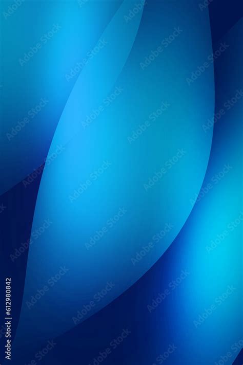 Abstract blue vertical wallpaper design with glowing shapes and lights ...