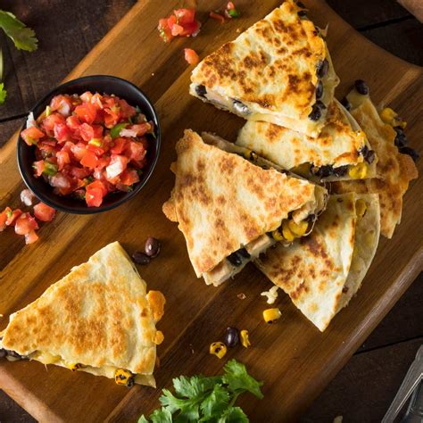 Healthy Chicken Quesadilla Recipe - These are loaded with two kinds of ...