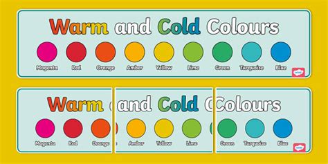 👉 Warm And Cold Colours Display Banner (profesor hizo)