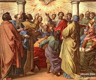 Acts 2 Bible Pictures: The Day of Pentecost