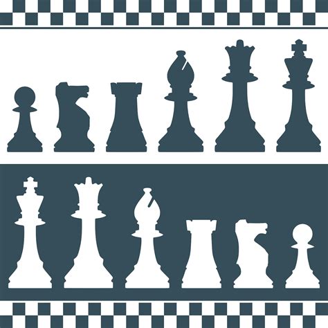 Chess Silhouette Vector