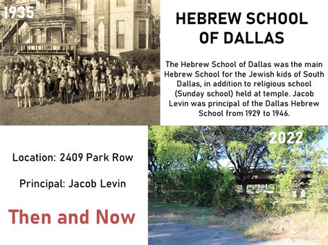 Then & Now: South Dallas | Dallas Jewish Historical Society