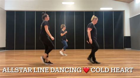 Cold Heart Line Dance - YouTube