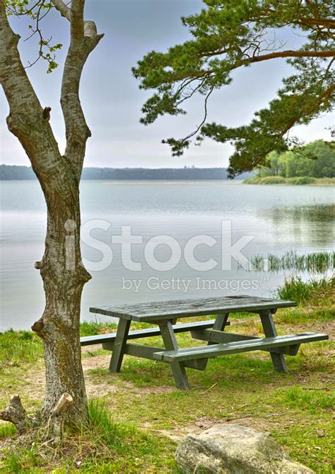 Picnic By The Lake Stock Photo | Royalty-Free | FreeImages