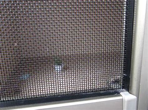 Black Powder Coated Aluminum Window Insect Screen