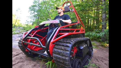 Extreme Offroad Tracked Wheelchair the Original Ripchair 2.0 - YouTube