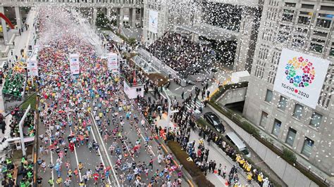 The 2023 Tokyo Marathon will be run at full capacity of 37,500 runners ...