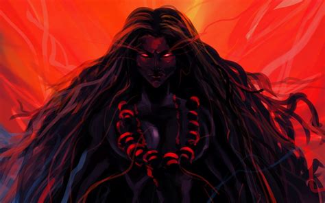 The Dark Mother Goddess Kali, anime character wallpaper #God Goddess ...