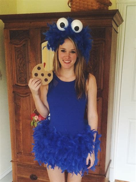 DIY cookie monster costume