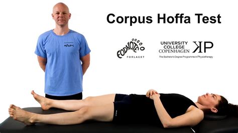 Corpus Hoffa Test - YouTube