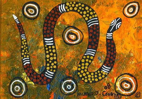 THE RAINBOW SERPENT Long ago in the Dreamtime when the earth lay ...