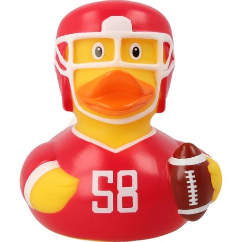 Football Player Rubber Duck | Buy premium rubber ducks online - world ...