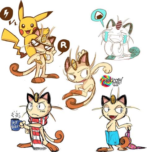 Pin by Saúl Unloc on otros | Pokemon meowth, Cat pokemon, Pokemon ...