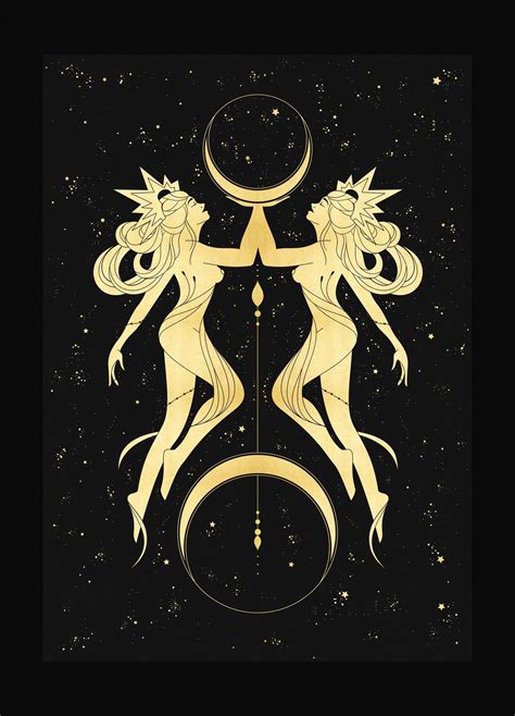 Gemini Stars Art Print – Cocorrina® & Co