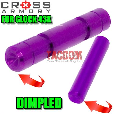 Cross Armory PURPLE UPGRADE Performance Kit for GLOCK 43X Extended ...