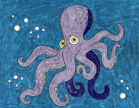 Giant Octopus Drawing