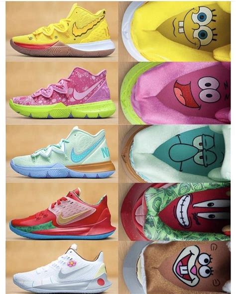 Pin on Nike Kyrie 5 Spongebob Squarepants Squarepants Patrick