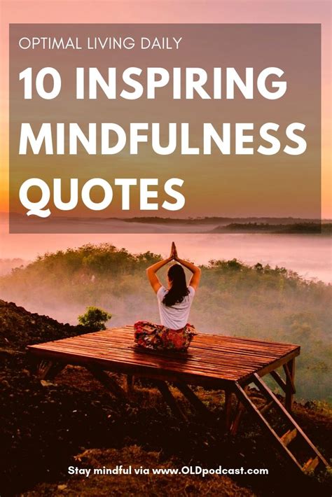 De 10 Mest Inspirerande Ideerna Om Mindfulness Quotes