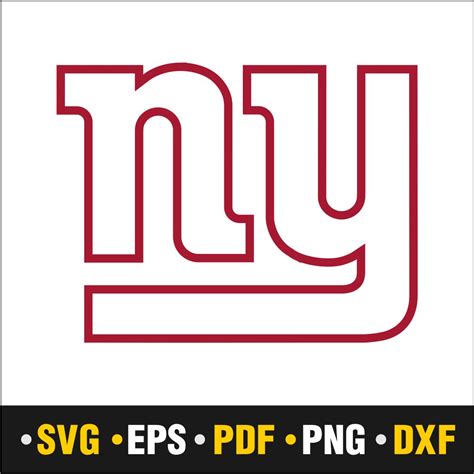 New York Giants SVG, PDF, PNG, DXF, EPS - MasterBundles