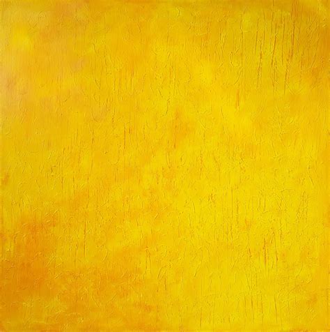 Yellow Abstract Painting