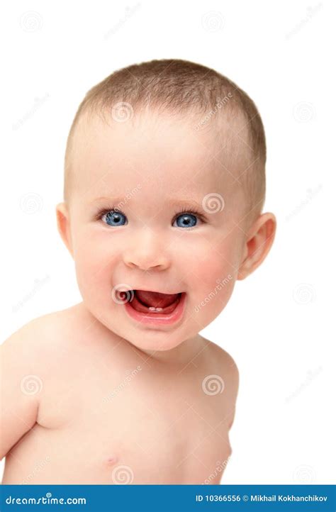 Happy Laughing Baby Royalty Free Stock Image - Image: 10366556