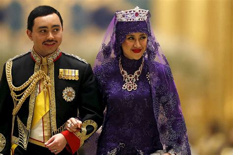 Brunei royal wedding Royal Brides, Royal Weddings, Sultan De Brunei ...