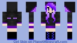 girl enderman Minecraft Skin