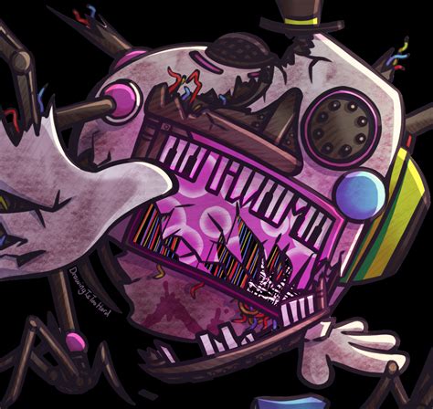 FNAF SB RUIN DJ Music man by DrawingIsTooHard on DeviantArt