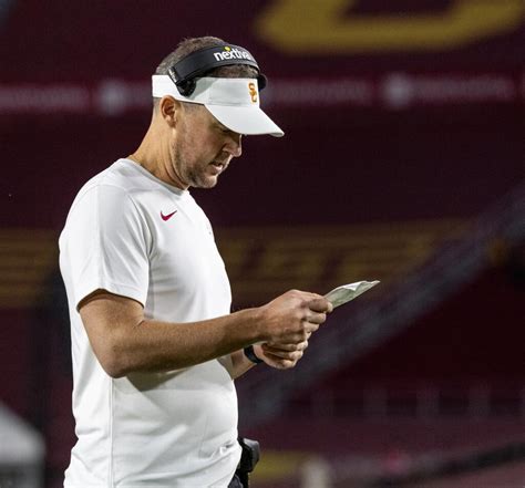 Lincoln Riley misses consecutive USC practices with illness - Los ...