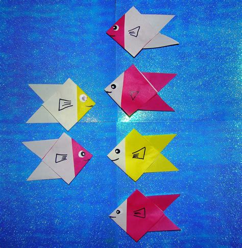 Origami Maniacs: Easy Origami Fish for Little Kids