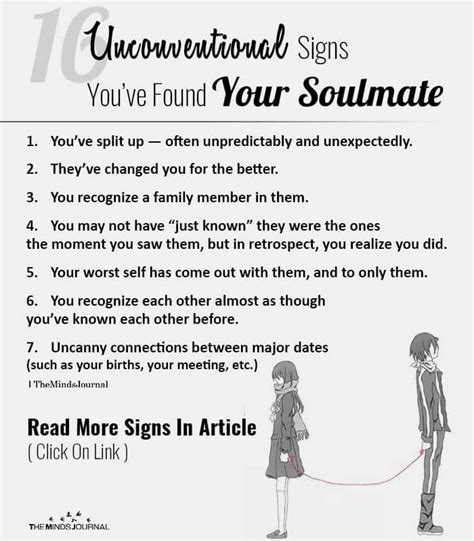 15 Unconventional Signs You've Found Your Soulmate | Finding your ...