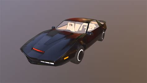 KITT - Knight Rider - Download Free 3D model by thenerdybirdy [60443ab ...