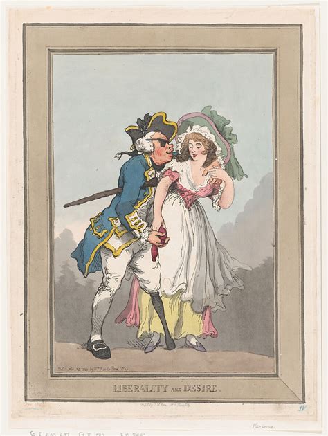 Thomas Rowlandson | Liberality and Desire | The Metropolitan Museum of Art