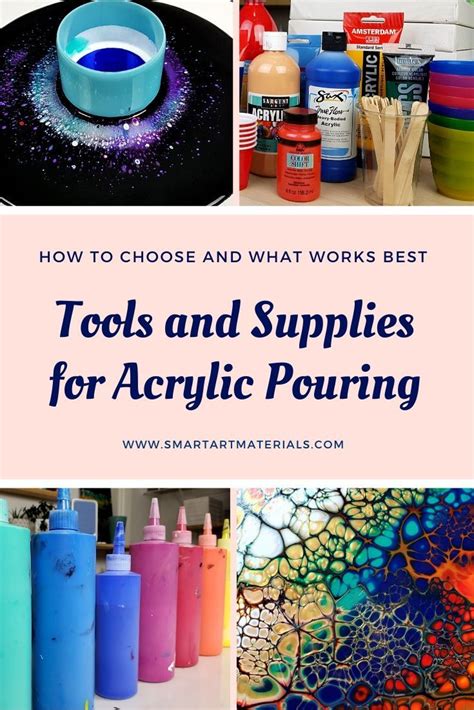 Supplies for Acrylic Pouring - Complete guide with tips and ...